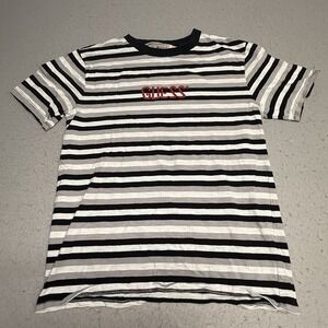 Guess Originals Shirt Mens Small Multicolor Short Sleeve Spell Out Retro